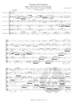 Fantaisie and Variations über "Der Karneval von Venedig" von Jean Baptiste Arban 