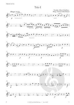 6 Trios brillants et faciles op.2 von Nicolas-Albert Schaffner 