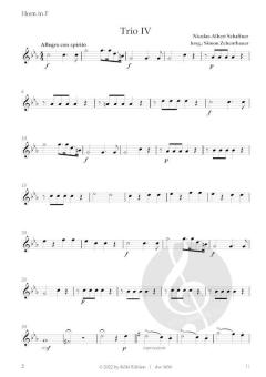 6 Trios brillants et faciles op.2 von Nicolas-Albert Schaffner 