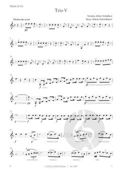 6 Trios brillants et faciles op.2 von Nicolas-Albert Schaffner 