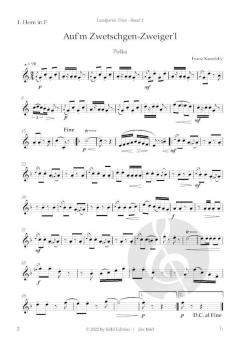 Landpartie-Trios 2 - Polkas und Walzer von Franz Kanefzky 