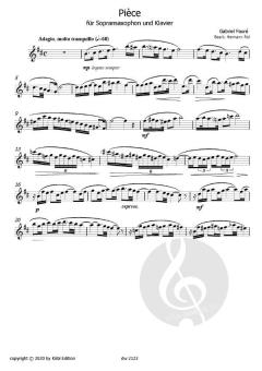 Pièce von Gabriel Fauré 