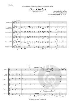 Fantaisie Brillante aus "Don Carlos" von Jean Baptiste Arban 