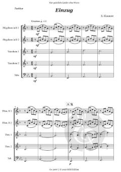 4 geistliche Lieder ohne Worte von Evelyn Klaunzer 