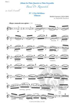 Album für Flötenquartett oder Flötenensemble - D Romantik 2 