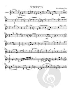 Konzert op.11 für Horn und Orchester von Richard Strauss 
