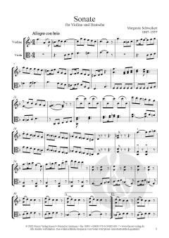 Sonate von Margarete Schweikert 