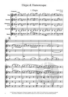 Elégie und Humoresque von Aude Clesse 
