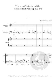 Trio op.103,2 von Florentine Mulsant 