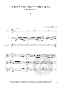 Trio op.112 von Florentine Mulsant 