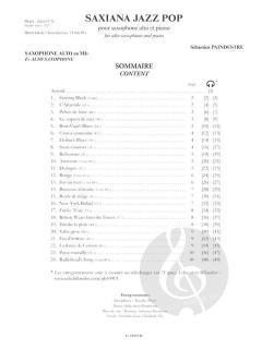 Saxiana Jazz Pop (+Audio online) von Sébastien Paindrestre 
