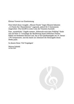 Mozart-Duette von Wolfgang Amadeus Mozart 