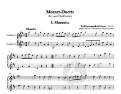 Mozart-Duette von Wolfgang Amadeus Mozart 
