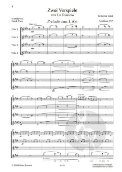 2 Vorspiele aus La Traviata von Giuseppe Verdi 