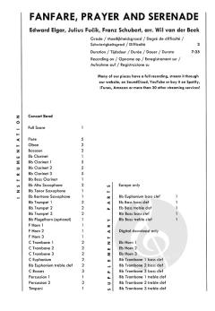 Fanfare, Prayer And Serenade von Edward Elgar 