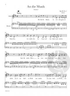 Lieder für hohe Stimme Band 1 von Franz Schubert 