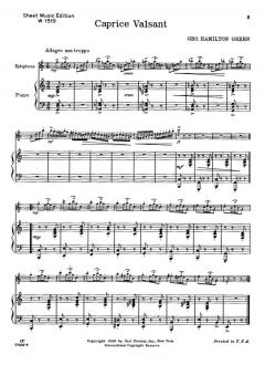 Caprice Valsant von George Hamilton Green 