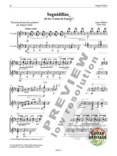 Works for Guitar Duo Band 11 von Isaac Albéniz 