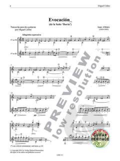 Works for Guitar Duo Band 11 von Isaac Albéniz 