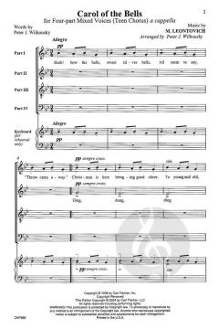 Carol Of The Bells (Peter J. Wilhousky) 