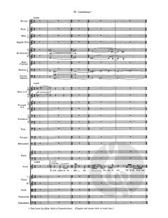 Symphonie Nr. 1 'Jeremiah' von Leonard Bernstein 