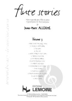 Flute Stories Vol. 3 von Jean-Marc Allerme 