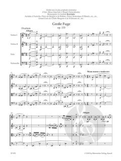 Die späten Streichquartette op. 127, 130-133, 135 von Jonathan Del Mar 