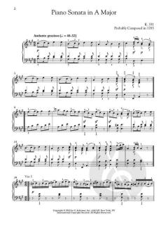 Piano Sonata in A Major, K.331 von Wolfgang Amadeus Mozart 