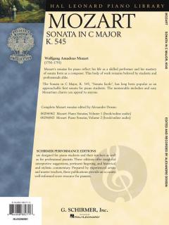 Piano Sonata in C Major, K.545 von Wolfgang Amadeus Mozart 