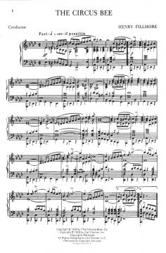 Circus Bee, The von Henry Fillmore 