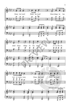 To God Be the Glory von William Howard Doane 