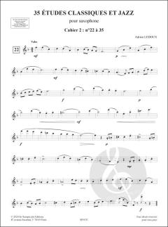 35 Etudes classiques et jazz von Adrien Ledoux 