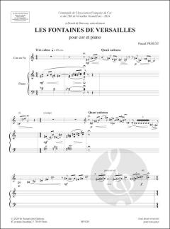 Les Fontaines de Versailles von Pascal Proust 