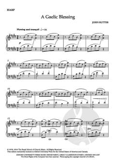 A Gaelic Blessing von John Rutter (Download) 