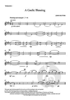 A Gaelic Blessing von John Rutter (Download) 