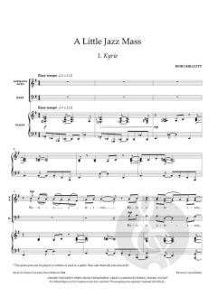 A Little Jazz Mass von Bob Chilcott (Download) 