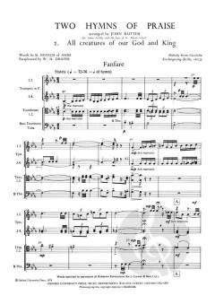 All Creatures of our God and King von John Rutter (Download) 