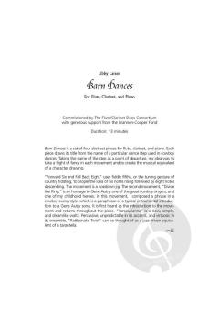 Barn Dances von Libby Larsen (Download) 