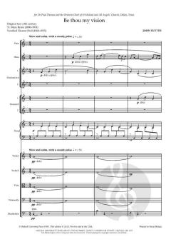 Be thou my vision von John Rutter (Download) 
