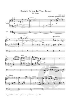 Blessed be the tie that binds von Libby Larsen (Download) 