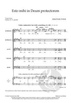 Esto mihi in Deum protectorem von Jonathan Pitkin (Download) 