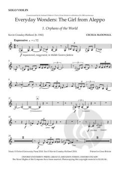 Everyday Wonders: The Girl from Aleppo von Cecilia McDowall (Download) 