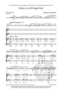 Heart, we will forget him! von Bradley Ellingboe (Download) 