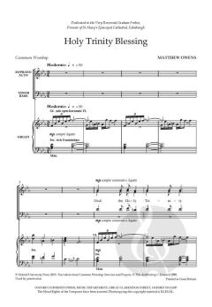Holy Trinity Blessing von Matthew Owens (Download) 