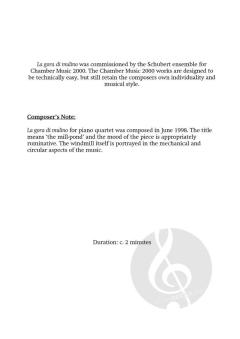 La gora di mulino von Howard Skempton (Download) 