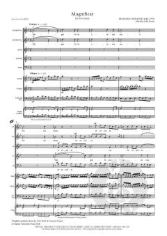 Magnificat von Francesco Durante (Download) 