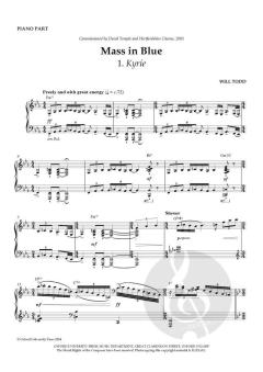 Mass in Blue von Will Todd (Download) 