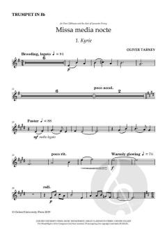 Missa media nocte von Oliver Tarney (Download) 