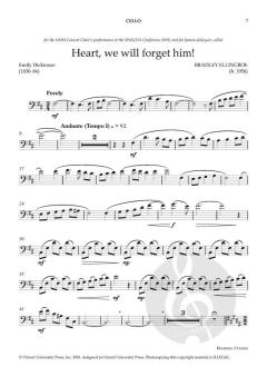Music for Choir and Cello von Becky McGlade (Download) 