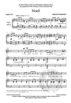 Noel! von Gordon Thornett (Download) 